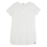 MINT VELVET Womens Day Dress White Lace Short Sleeve Knee Length UK 18