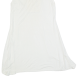 REISS Womens Day Dress White Sleeveless Knee Length S