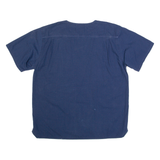 CARHARTT Pullover Workwear Mens Plain Shirt Blue M