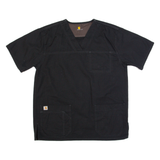 CARHARTT Pullover Workwear Mens Plain Shirt Black S