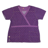 CARHARTT Pullover Workwear Womens Shirt Purple Floral L