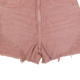 AMERICAN EAGLE Womens Denim Shorts Pink UK 4 W28