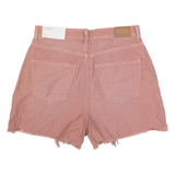 AMERICAN EAGLE Womens Denim Shorts Pink UK 4 W28