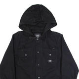 VANS Drill Mens Chore Jacket Black Hooded S