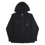 VANS Drill Mens Chore Jacket Black Hooded S