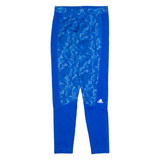 ADIDAS Womens Leggings Blue Skinny S W26 L28