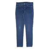 LEVI'S Womens Jeans Blue Slim Skinny Stone Wash W30 L32
