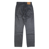 LEVI'S 501 BIG E Womens Jeans Black Regular Straight W24 L28