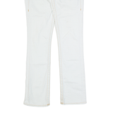TRUE RELIGION Petite Billy Womens Jeans White Slim Straight W26 L30