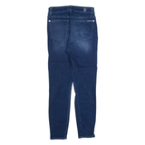 7 FOR ALL MANKIND Womens Jeans Blue Slim Skinny Stone Wash W28 L26