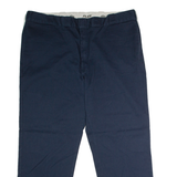 DICKIES 874 Flex Workwear Mens Twill Trousers Blue Classic Straight W46 L32