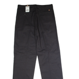 DICKIES Workwear Mens Trousers Black Regular Straight W38 L39