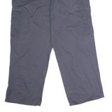 DICKIES Workwear Cargo Mens Twill Trousers Grey Regular Straight W38 L29