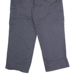DICKIES Workwear Cargo Mens Twill Trousers Grey Regular Straight W38 L29