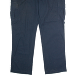 DICKIES Workwear Cargo Mens Trousers Black Regular Straight W44 L32