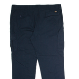 DICKIES Workwear Cargo Mens Trousers Black Regular Straight W44 L32
