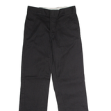 DICKIES 874 Flex Workwear Mens Twill Trousers Black Classic Straight W28 L32