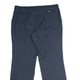 DICKIES Workwear Womens Trousers Blue Regular Straight W34 L28