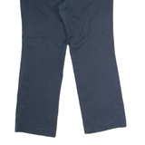 DICKIES Workwear Womens Trousers Blue Regular Straight W34 L28