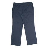 DICKIES Workwear Womens Trousers Blue Regular Straight W34 L28