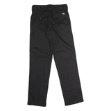 DICKIES Flex Workwear Mens Trousers Black Slim Tapered W28 L30