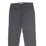 CALVIN KLEIN Mens Trousers Grey Slim Straight W32 L32