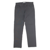 CALVIN KLEIN Mens Trousers Grey Slim Straight W32 L32