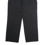 DICKIES Workwear Cargo Mens Twill Trousers Black Relaxed Straight W34 L32
