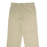 DICKIES 874 Flex Workwear Mens Twill Trousers Beige Classic Straight W32 L30