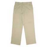 DICKIES 874 Flex Workwear Mens Twill Trousers Beige Classic Straight W32 L30