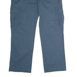 DICKIES Flex Workwear Cargo Mens Trousers Blue Regular Straight W38 L30