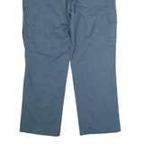 DICKIES Flex Workwear Cargo Mens Trousers Blue Regular Straight W38 L30