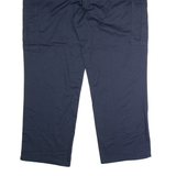 DICKIES Workwear Cargo Mens Twill Trousers Blue Regular Straight W46 L34
