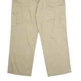 DICKIES Workwear Cargo Mens Twill Trousers Beige Regular Straight W38 L30
