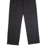 DICKIES Workwear Mens Trousers Black Regular Straight W38 L39
