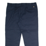 DICKIES 874 Flex Workwear Mens Twill Trousers Blue Classic Straight W46 L32