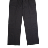DICKIES Workwear Mens Trousers Black Regular Straight W38 L39