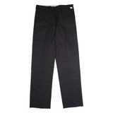 DICKIES Workwear Mens Trousers Black Regular Straight W38 L39