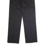 DICKIES Workwear Mens Trousers Black Regular Straight W38 L39