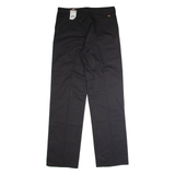 DICKIES Workwear Mens Trousers Black Regular Straight W38 L39