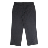 DICKIES Workwear Mens Trousers Black Regular Straight W38 L30