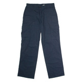 DICKIES Workwear Cargo Mens Trousers Blue Regular Straight W32 L32