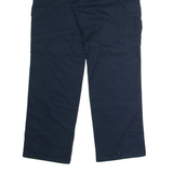 DICKIES Workwear Cargo Mens Trousers Blue Regular Straight W32 L32