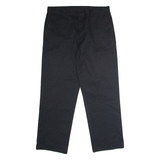 DICKIES Workwear Mens Trousers Black Regular Straight W38 L32
