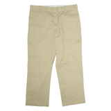 DICKIES 874 Workwear Mens Twill Trousers Beige Classic Straight W40 L30
