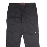 DICKIES Workwear Mens Trousers Black Regular Straight W40 L32