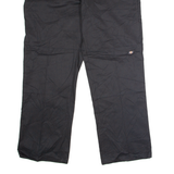 DICKIES Workwear Mens Trousers Black Regular Straight W40 L32