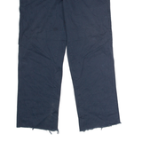 DICKIES Workwear Mens Twill Trousers Blue Slim Straight W34 L27