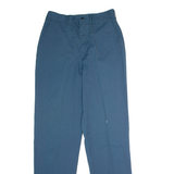DICKIES Workwear Womens Twill Trousers Blue Regular Straight W30 L34