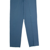 DICKIES Workwear Womens Twill Trousers Blue Regular Straight W30 L34